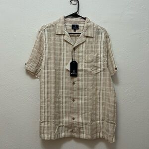 Ben Sherman Tan Casual Button Down Shirt